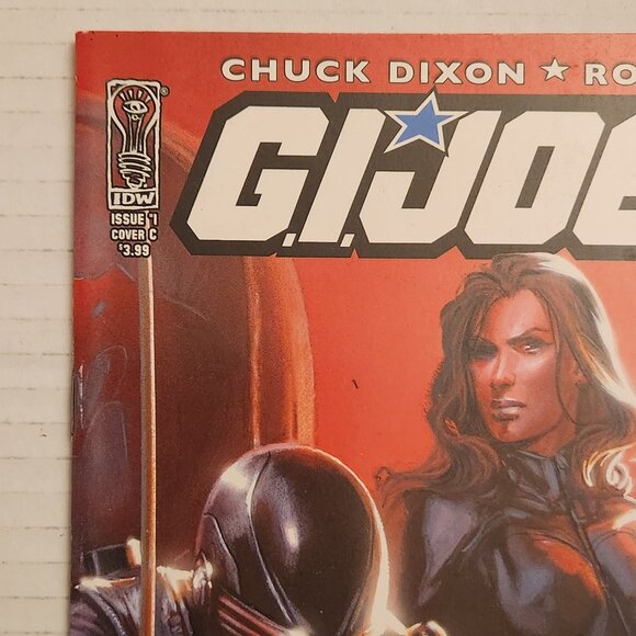 G.I. Joe #1C (2009) IDW, Gabriele Dell'Otto Wraparound Variant Cvr, NM - Picture 3 of 14